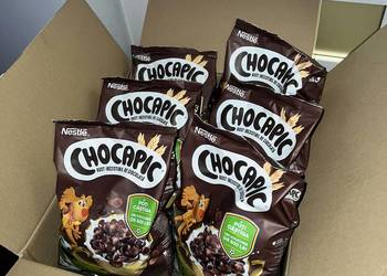 Karton płatków śniadaniowych firmy Nestlè Chocapic 6x450g
