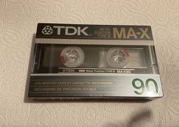 TDK MA-X - 1986 - USA Najlepszy typ IV TDK z połowy lat 80.