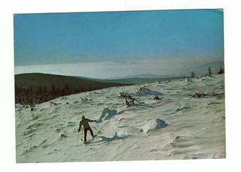 BESKID ŚLĄSKI KRAJOBRAZ ZIMOWY POCZTÓWKA