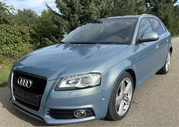 Audi A3, 3x S line, niski przebieg, panorama, xenon, BOSE, sam parkuje!