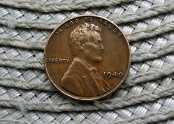 USA 1 Cent 1940r