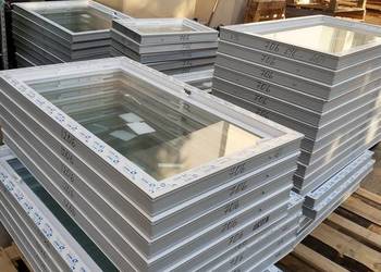 Okno gospodarcze PCV okna garaż piwnica kurnik obora chlewnia