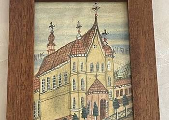 Nikifor Krynicki – Architektura sakralna | Obraz w stylu art brut