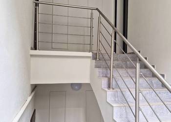 Balustrada Barierka ze Stali Nierdzewnej Przekrój Okrągły - Kompletna Balu…