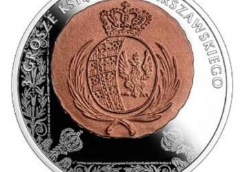 20 zł Historia monety polskiej - 3 grosze Księstwa Warszawskiego