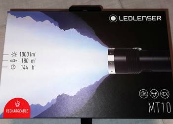 Ledlenser MT10, latarka akumulatorowa, 1000 lm – OKAZJA!