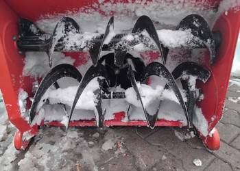 Duża odśnieżarka 2 wirniki yard man snowolf