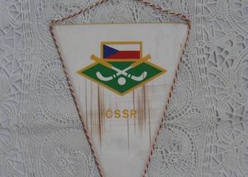 Proporczyk z Czechosłowacji,  hokej na trawie