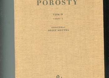 Flora Polska Porosty T.IV cz.2 - Józef Motyka opr.