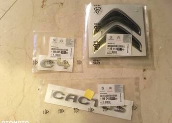 CITROEN CACTUS NAPIS ZNACZEK EMBLEMAT NOWY LOGO