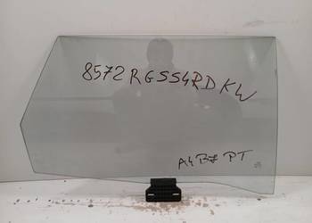 Szyba Drzwi Prawa Tylna Audi A4 B6 04-, Opuszczana, Oryginał