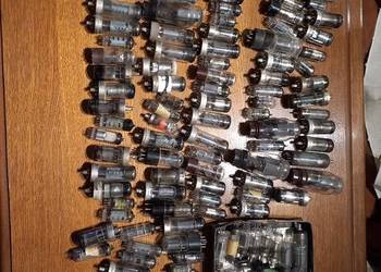 Stare lampy elektronowe radiowe  120 sztuk