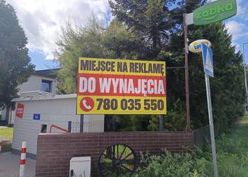 Miejsce na reklamę / baner – Komorniki, ul. Polna