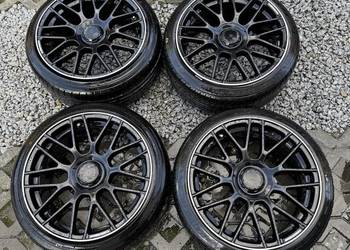 Felgi Mercedes AMG 5x112 opony 225/40/18 VW golf Seat Skoda Audi A4 A3