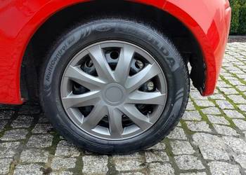 koła mitsubishi felgi stalowe 14 + opony wielosezonowe 175/65 R14 + kołpaki