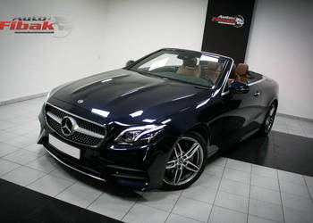 Mercedes E 220 E220d*Cabrio*Niski przebieg*AMG Line*Multibeam Led*Virtual …