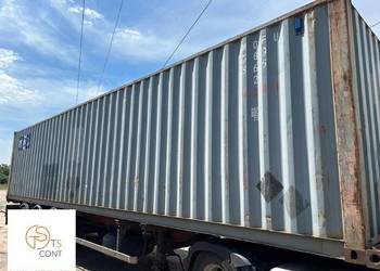 Kontener morski magazynowy budowlany 40 DV DC używany 12 metrowy szczelny