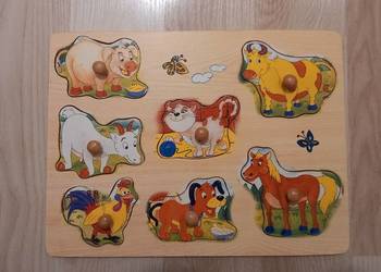 Puzzle drewniane 7-elementowe