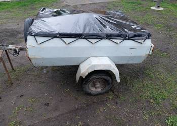 Stema HP 280.Przyczepka do traktorka kosiarki,quada.DDR