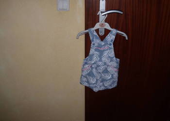 Spodenki ogrodniczki dla dziewczynki 18 M