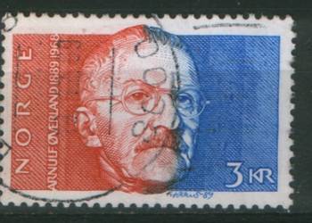 Zn. Norwegia Mi 1031, 33 - 6   kas 1989