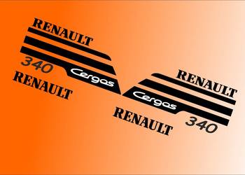 Naklejki Renault cergos 340