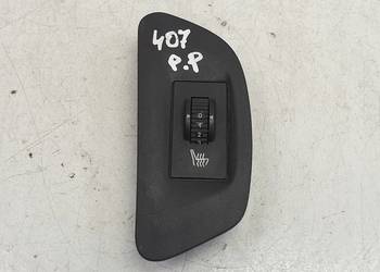 PEUGEOT 407 PRZEŁĄCZNIK OGRZEWANIA FOTELA grzania