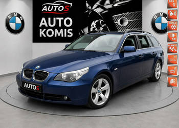 BMW 525 BMW e61 525i 192KM m54b25 Kombi Sport Skóry Panorama Xenon Opłacon…