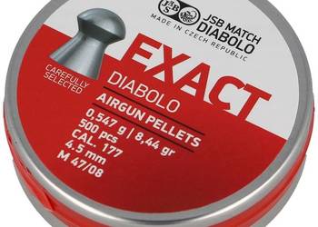 Śrut JSB Diabolo Exact 4.52mm, 500szt (546237-500) Śrut JSB Diabolo Exact 4.52mm, 500szt (546237-500)
