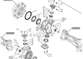 New Holland T6070 Zwrotnica 47895485