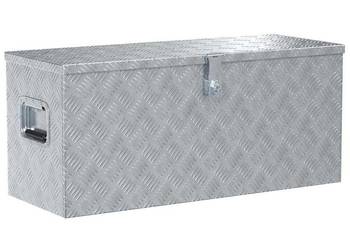 vidaXL Aluminiowa skrzynia, 90,5 x 35 x 40 cm(SKU:142940)