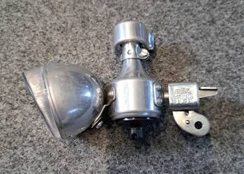 nowa lampa rowerowa + dynamo DDR Ruhla
