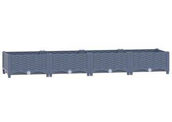 vidaXL Donica do podniesionej rabaty, 160x40x23 cm, polipropylen(sku310400)