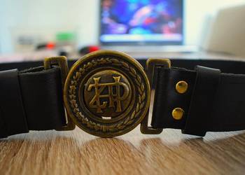 ZHP - pas skórzany Związku Harcerstwa Polskiego - nieużywany