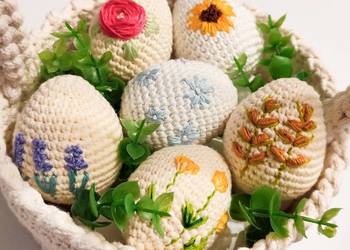 Jajka pisanki zestaw 6 szt