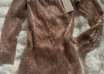 Nowa sukienka club L london S z cekinami