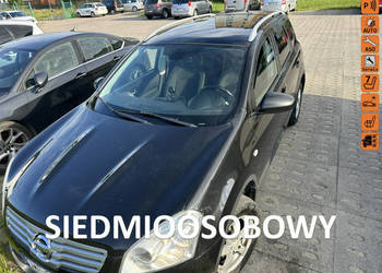 Nissan Qashqai+2 Klimatronic, hak, panoramiczny dach, isofix, podg. fotele…