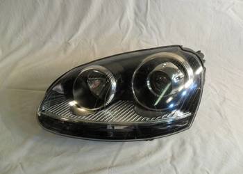 Reflektor Volkswagen Golf V przedni xenon lewy lewa lampa