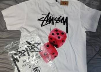 w Koszulka Stüssy Fuzzy Dice Rozmiar L