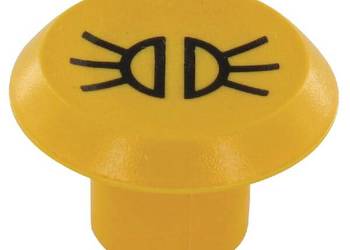 Symbol przełącznika, świateł postojowych, okrągły, żółty 11316310PN