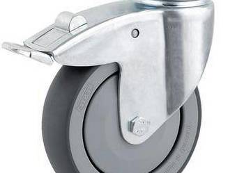 Ocynkowane koła skrętne z płytką mocującą 2477PJP075P40