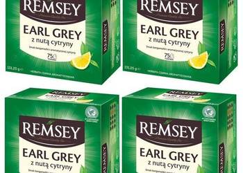 Herbata Remsey earl grey z nutą cytryny 75 t. cytrynowa lemon