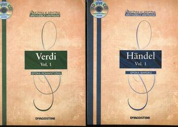 Muzyka Mistrzów Verdi vol.1 , Handel Vol.1 płyty CD