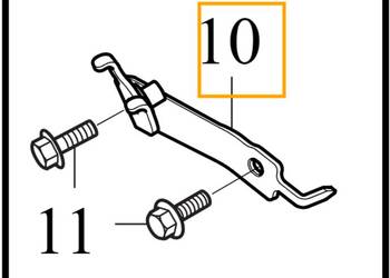 VOLVO C40 XC40 wspornik zewnetrzny przewod hamulcowy lewy przod OE 32221210 VOLVO C40 XC40 wspornik zewnetrzny przewod hamulcowy lewy przod OE 32221210