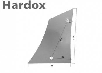 Pierś HARDOX 178113/L części do pługa GREGOIRE BESSON