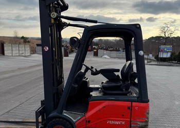 wózek widłowy elektryczny LINDE E15 Triplex 5.50m 1500kg przesuw 2009'