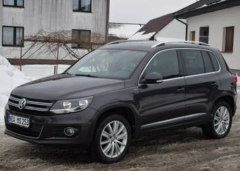 Volkswagen Tiguan 2.0D Automat/ 4x4/ Navi/ Kamera/ Nowe Opony/ 2015r/ Spro…