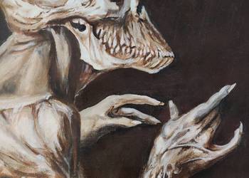 Obraz 60 x 80 abstrakcja surrealizm surrealistyczny