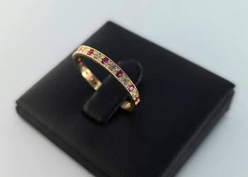 Nowy złoty pierścionek próby 585 - 1,73g (Rozmiar 13)