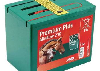 Bateria alkaliczna do elektryzatora 9V, 210Ah AKO 350534